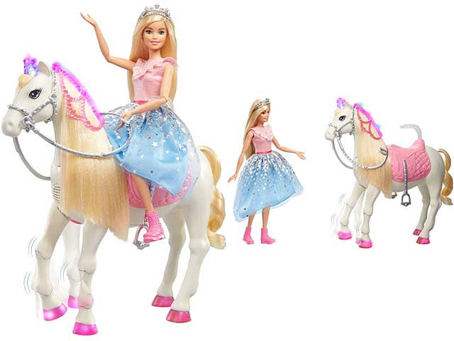 Barbie princess feature horse gml79-0 §16 $