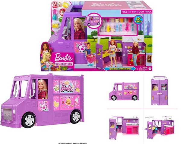 Barbie acc.food truck  gmw07-0