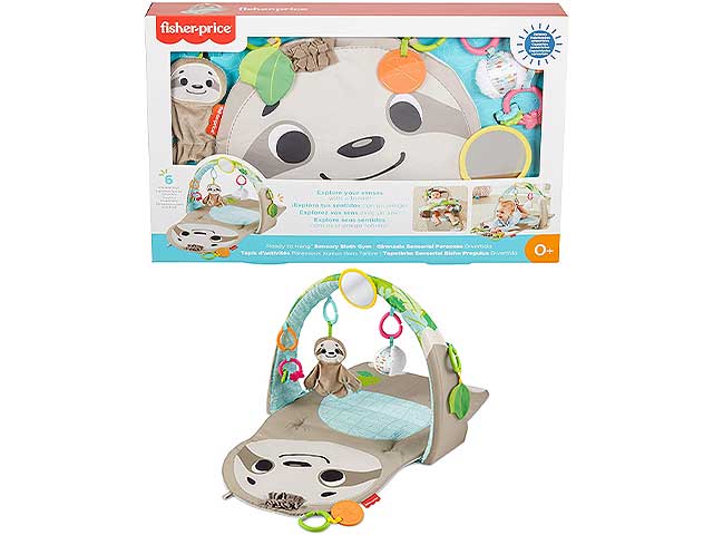 fisher price luiaard activity center gn