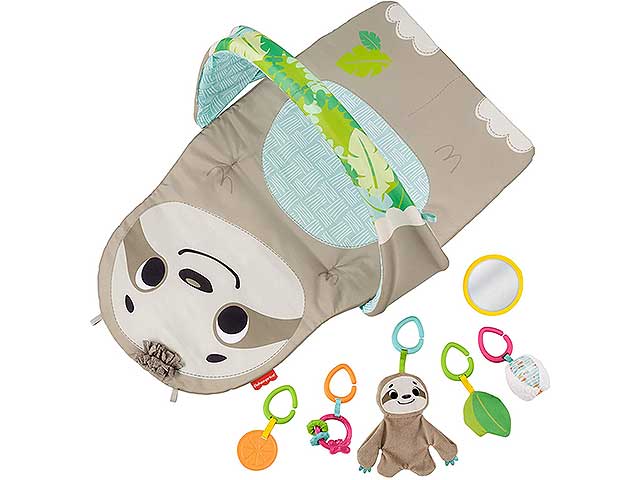 fisher price luiaard activity center gn