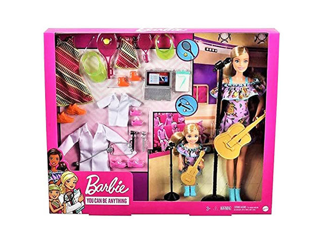 Barbie e chelsea professioni c/acc. gnf01