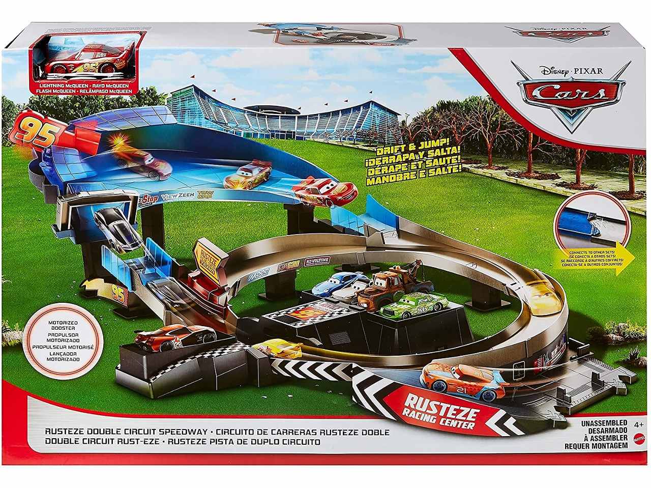 Cars rusteze 95 boosted race track gnw06