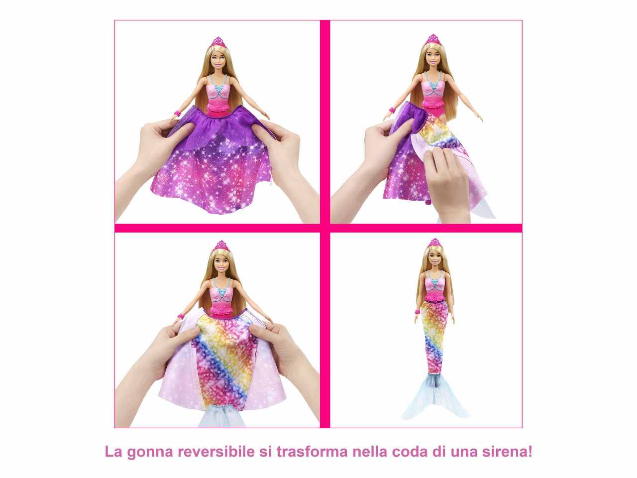 Barbie doppio look