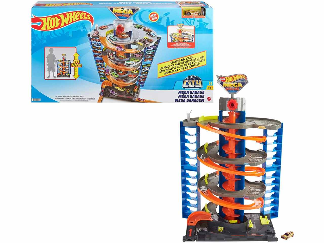 Hot wheels city mega garage