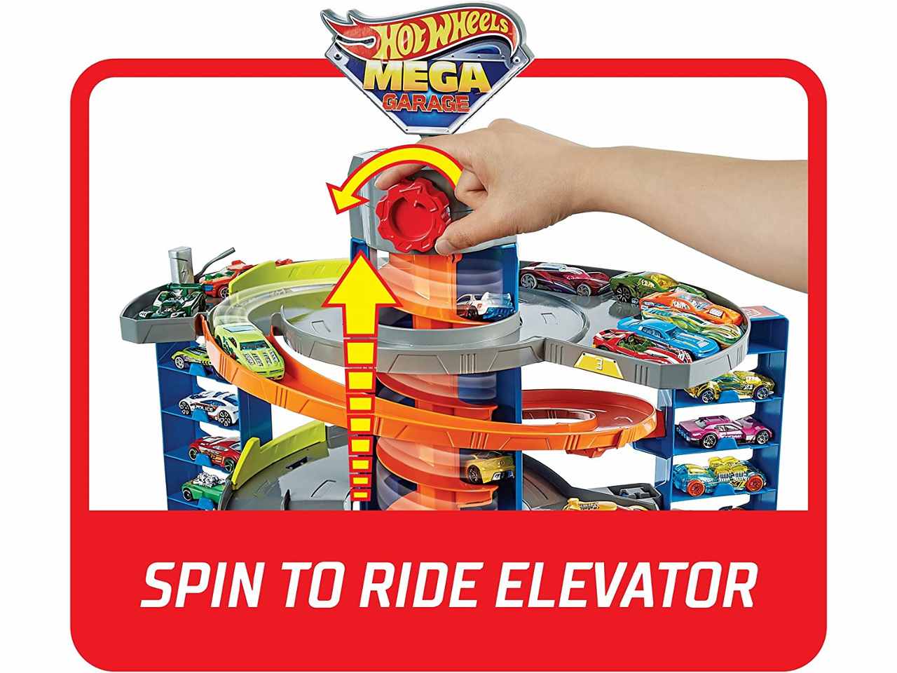 Hot wheels city mega garage