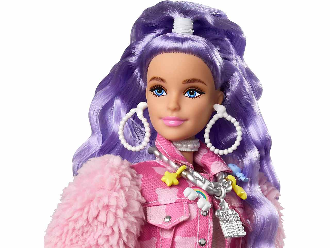 barbie extra capelli lilla gxf08