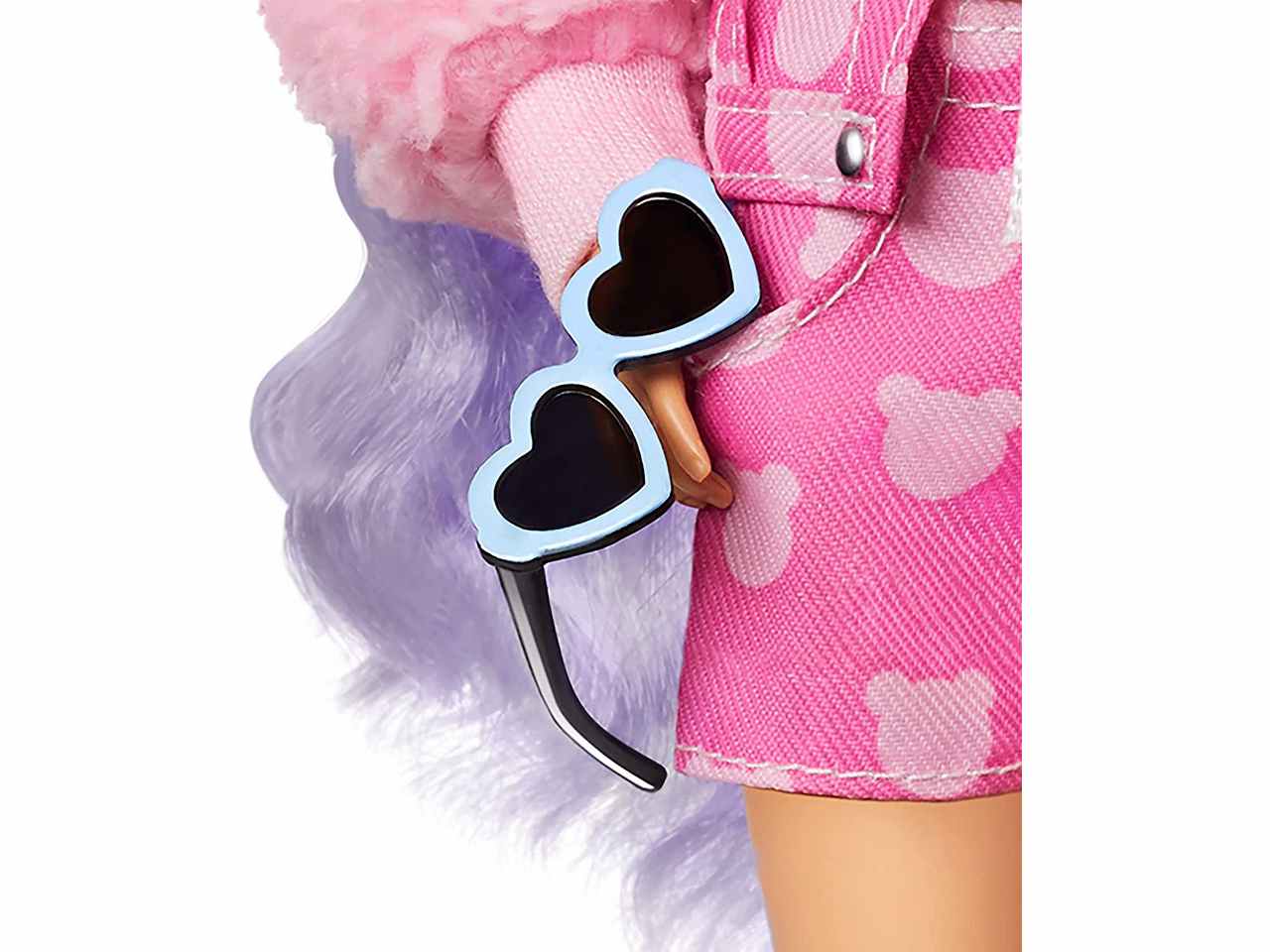 barbie extra capelli lilla gxf08