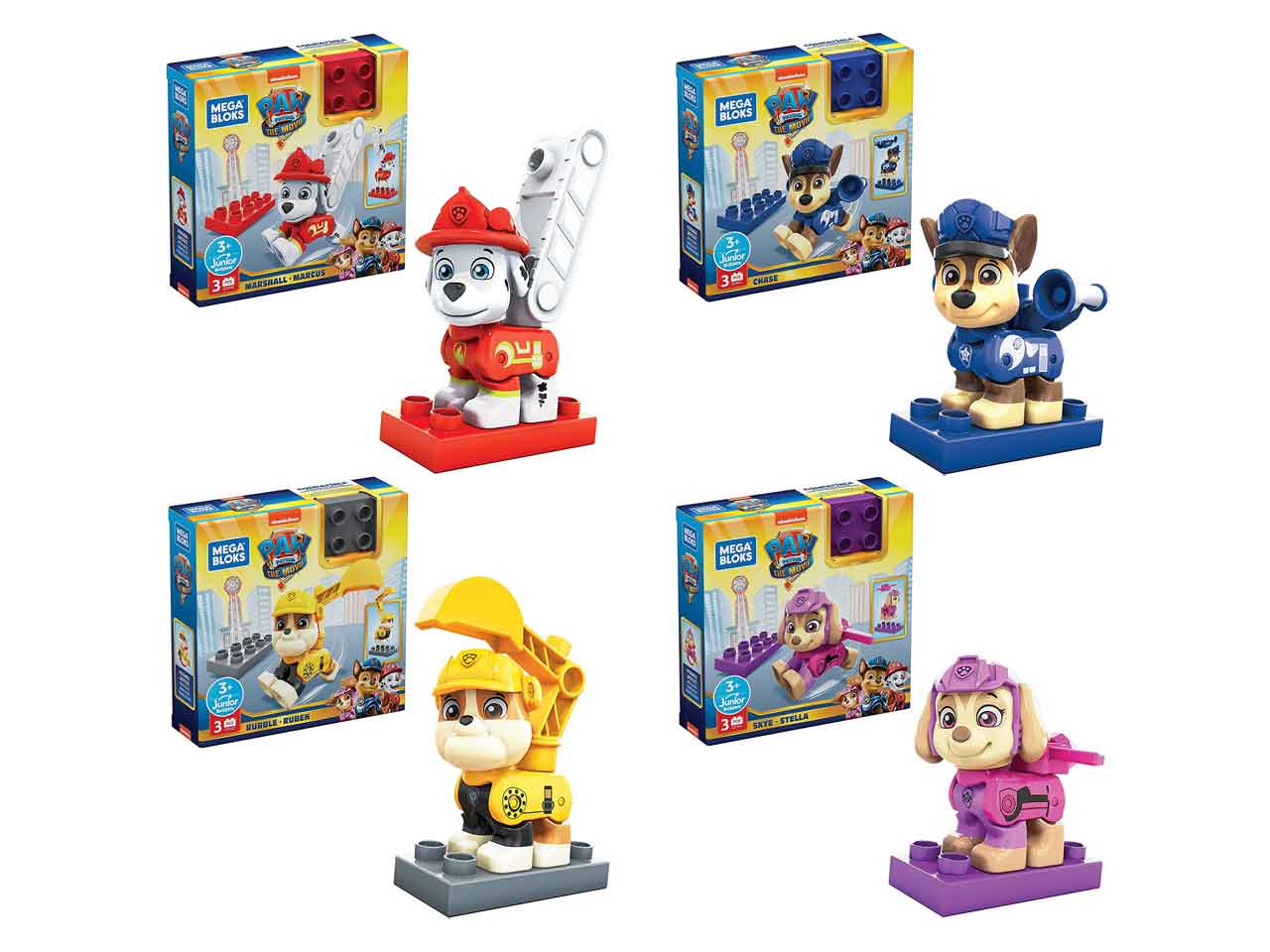 Mega blocks paw patrol person. gyh89-963a