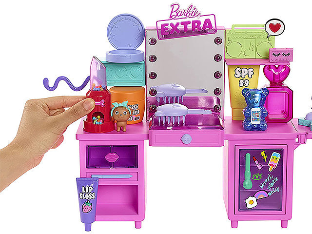 Barbie extra vanity playset gyj70-0