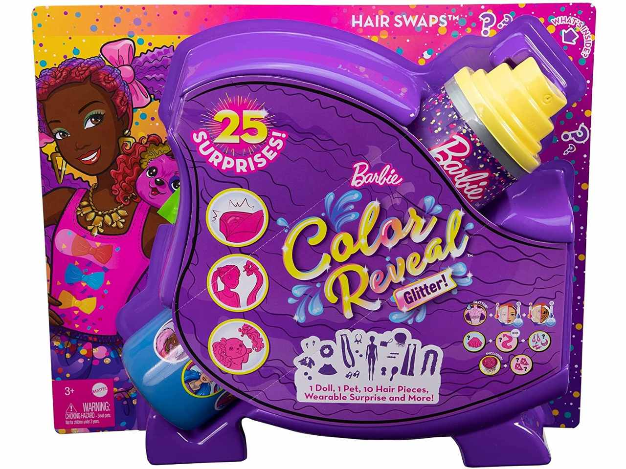 Barbie color reveal ultimate hair hbg38