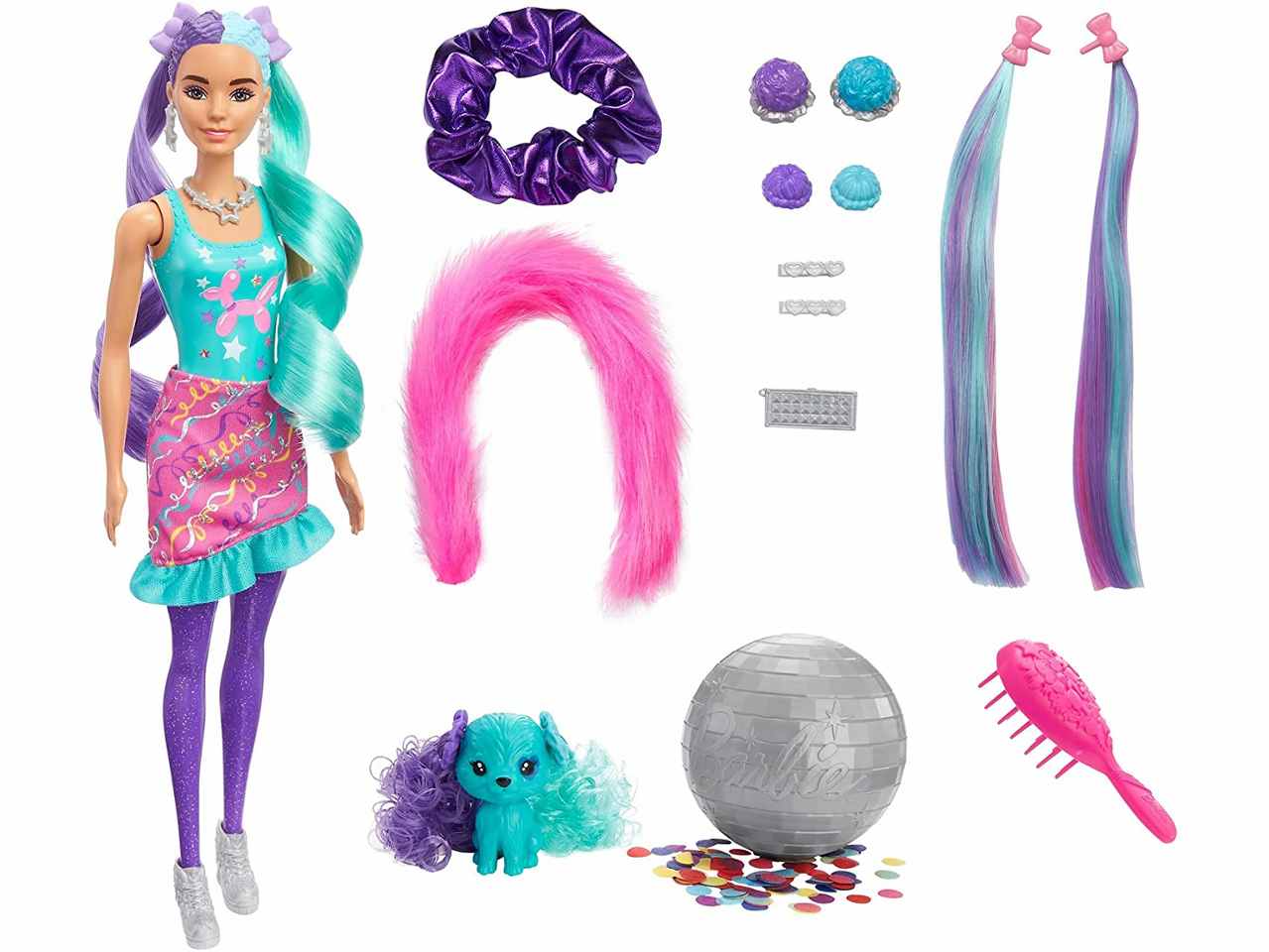 Barbie color reveal ultimate hair hbg38