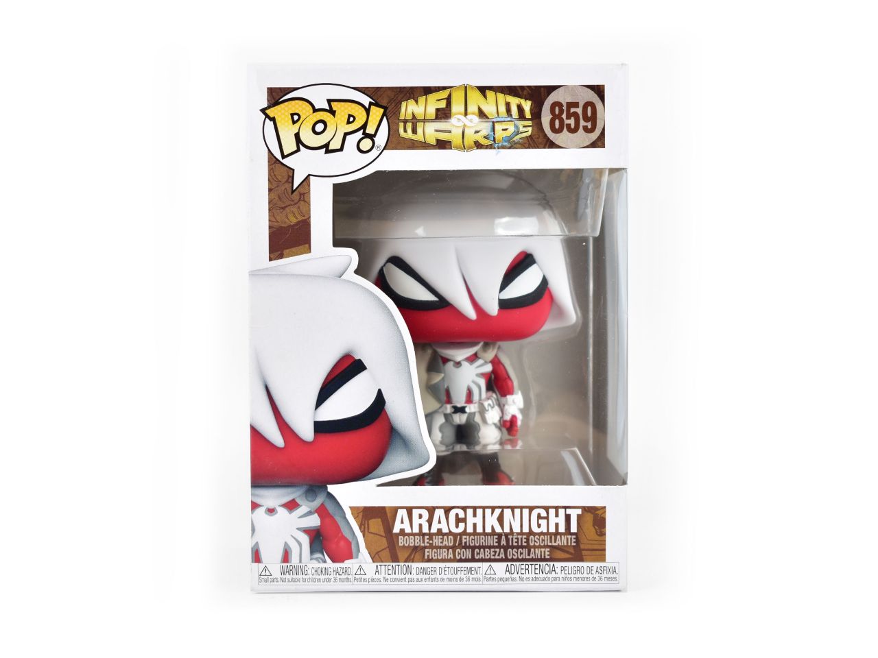 Funko pop marvel infinity warps arachknight
