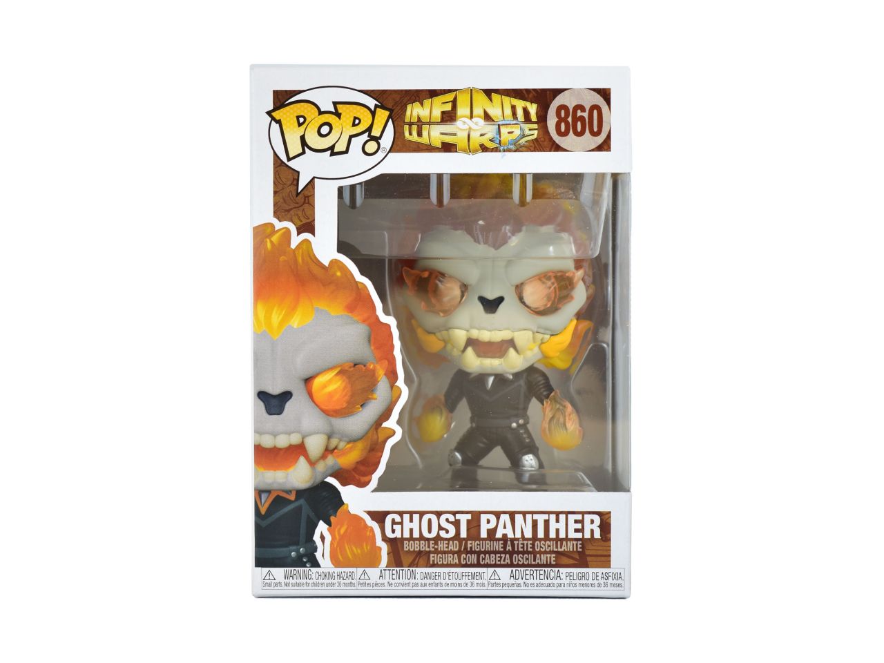 Funko pop marvel infinity warps ghost panther