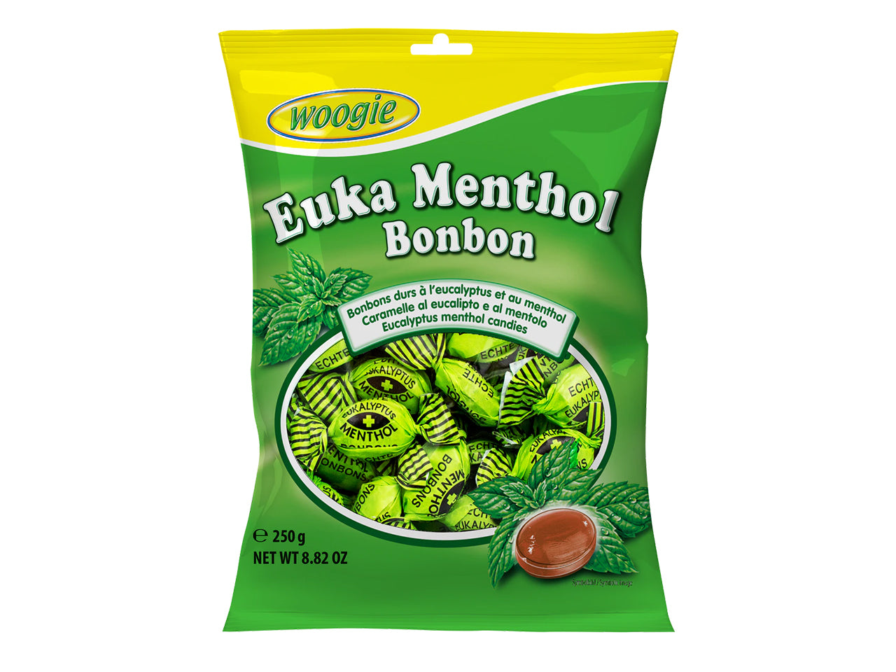 woogie caramelle eucalipto mentolo 250gr