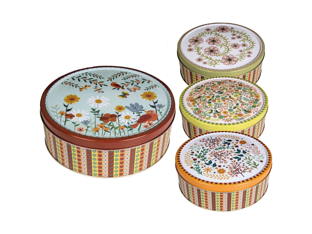 Butter cookies barattolo di fiori in 4 motivi assortiti 400gr