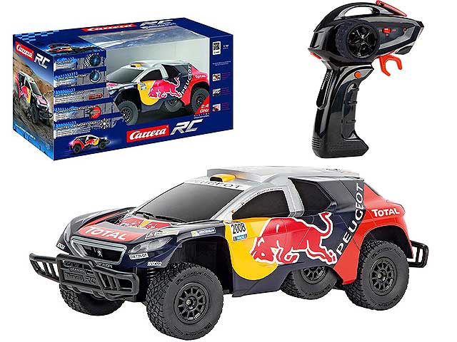 carrera auto r/c peugeot da corsa dkr16 370162106x