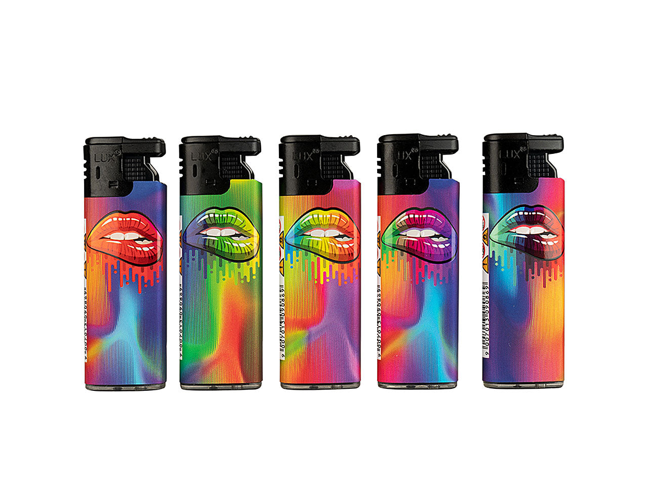 Accendino turbo lips 50 pezzi 7298