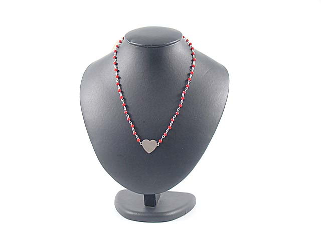 Collana cristallo e acciaio 09622