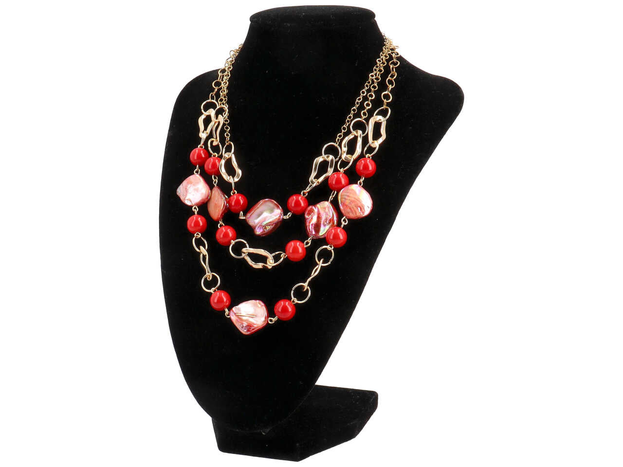 collana c/conchiglia in vetro c 22323