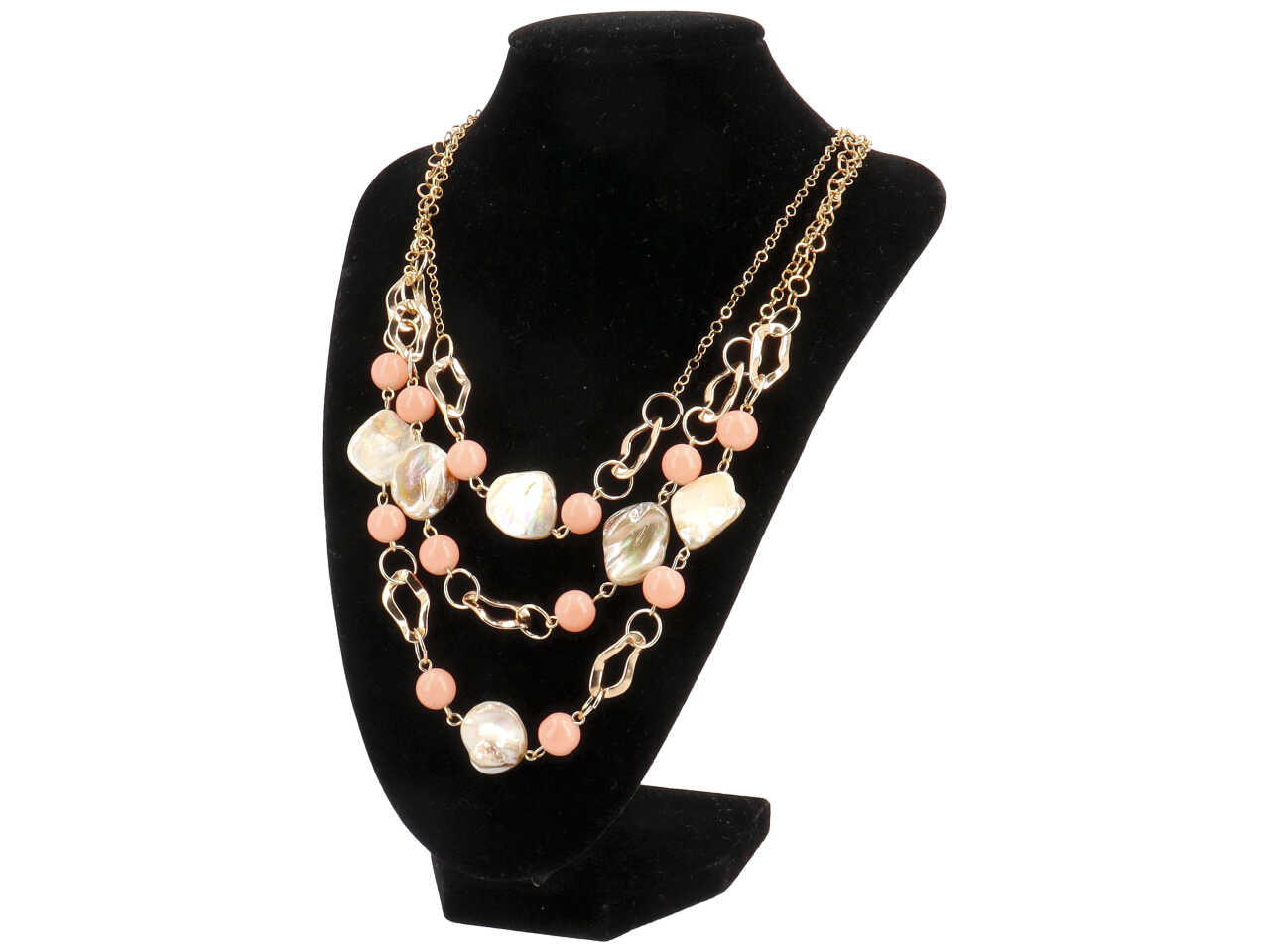 collana c/conchiglia in vetro c 22323