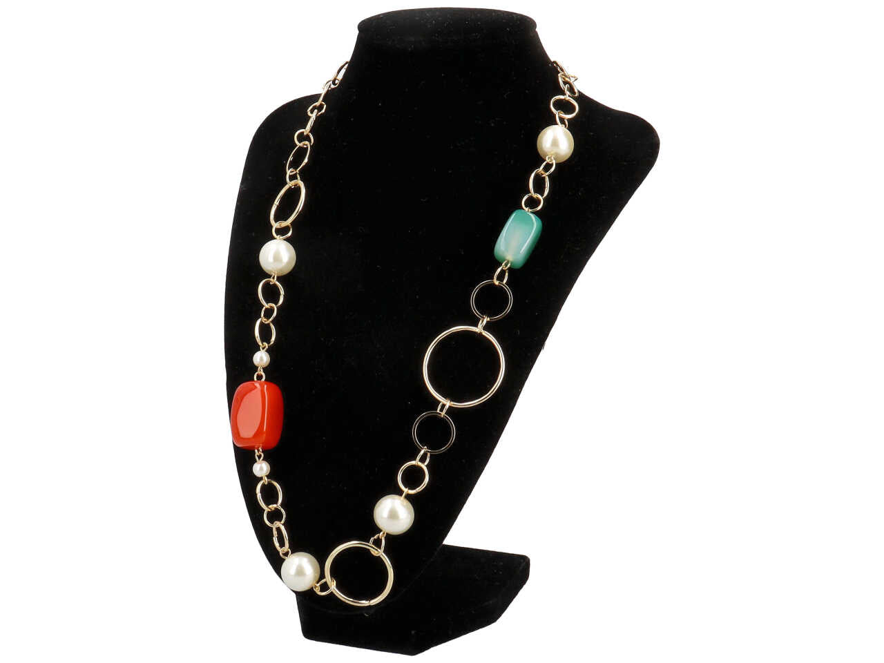 collana met.+perla vetro c 22314