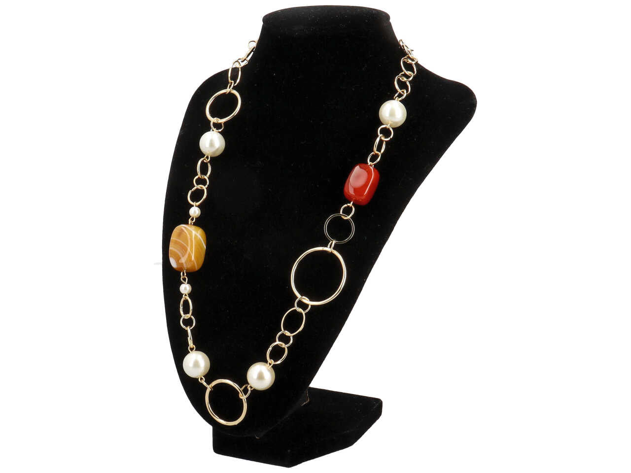 collana met.+perla vetro c 22314