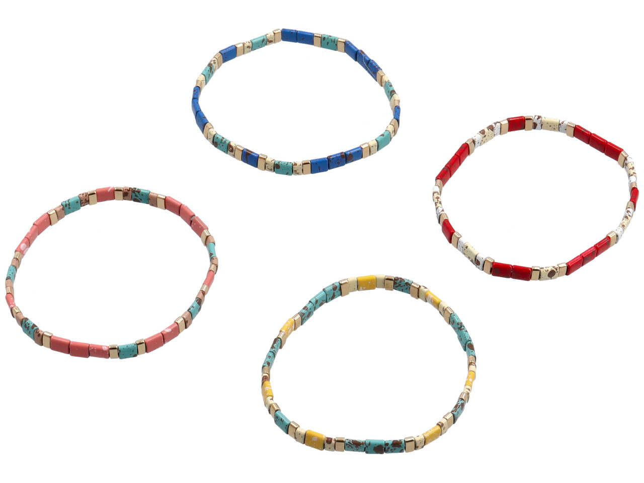 Bracciale metallo colorato b 02006