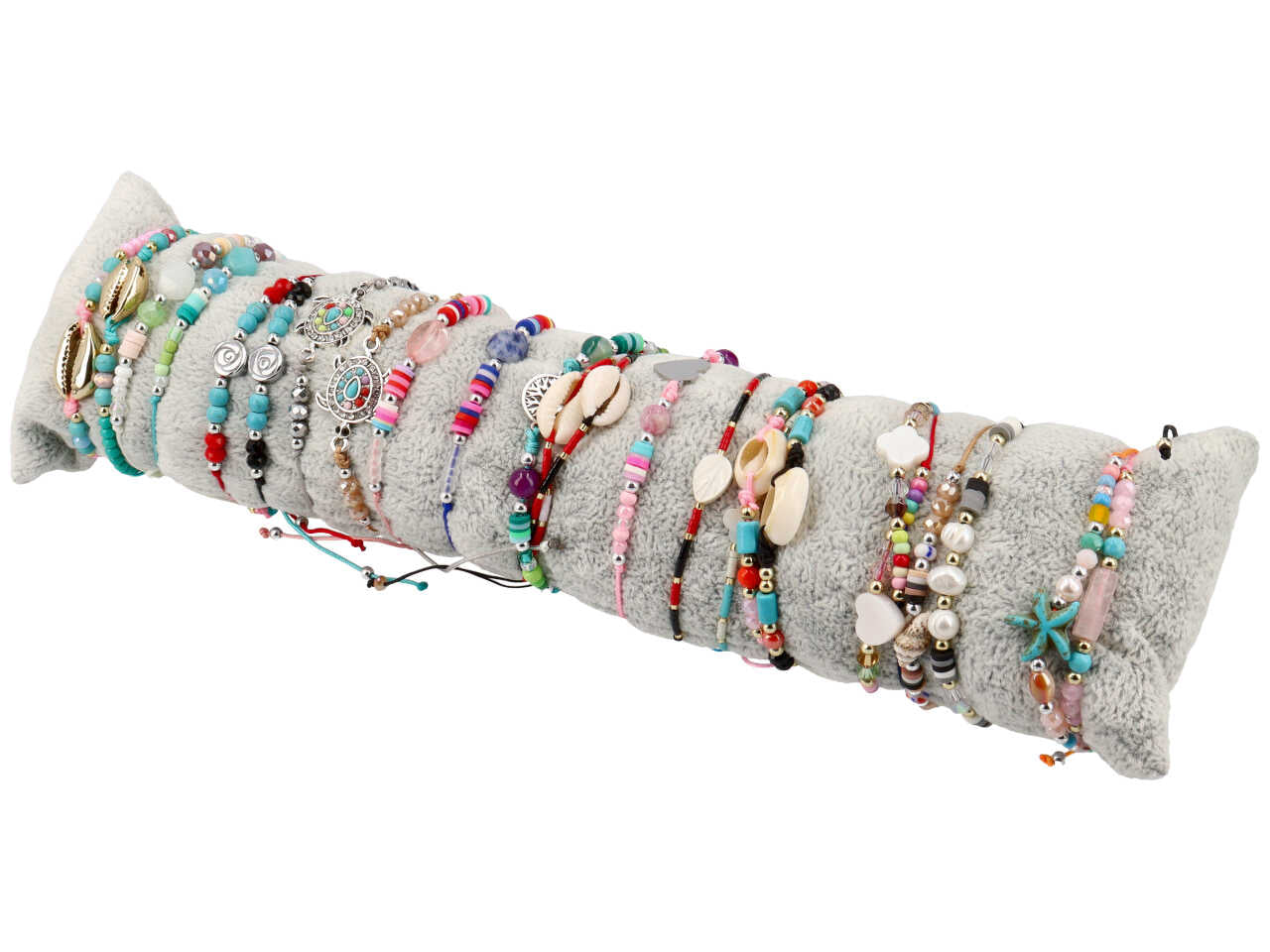 bracciale cordino 24 pezzi b 02011-t