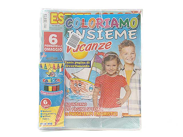 Colori+libro da colorare 70014