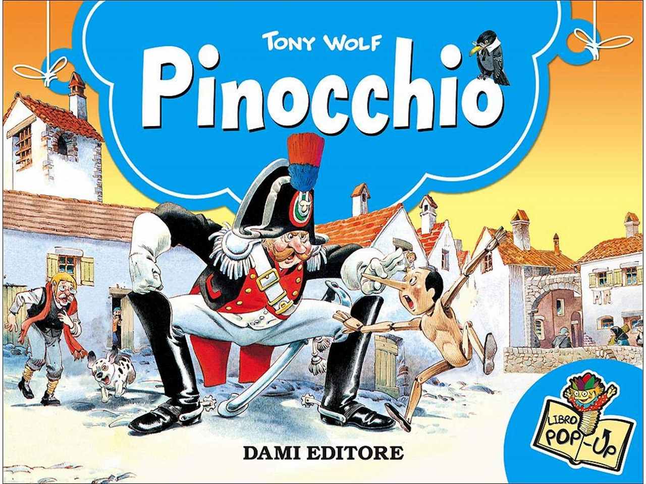libro libri pop up pinocchio
