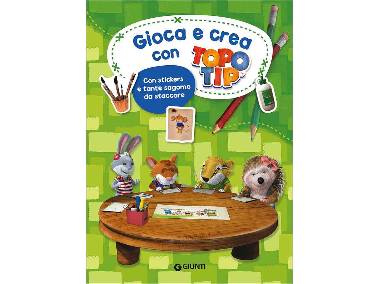 libro gioca e crea con topo tip