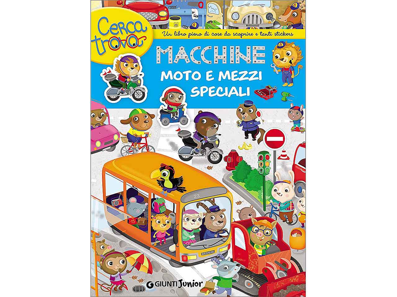 Libro macchine,moto e mezzi speciali