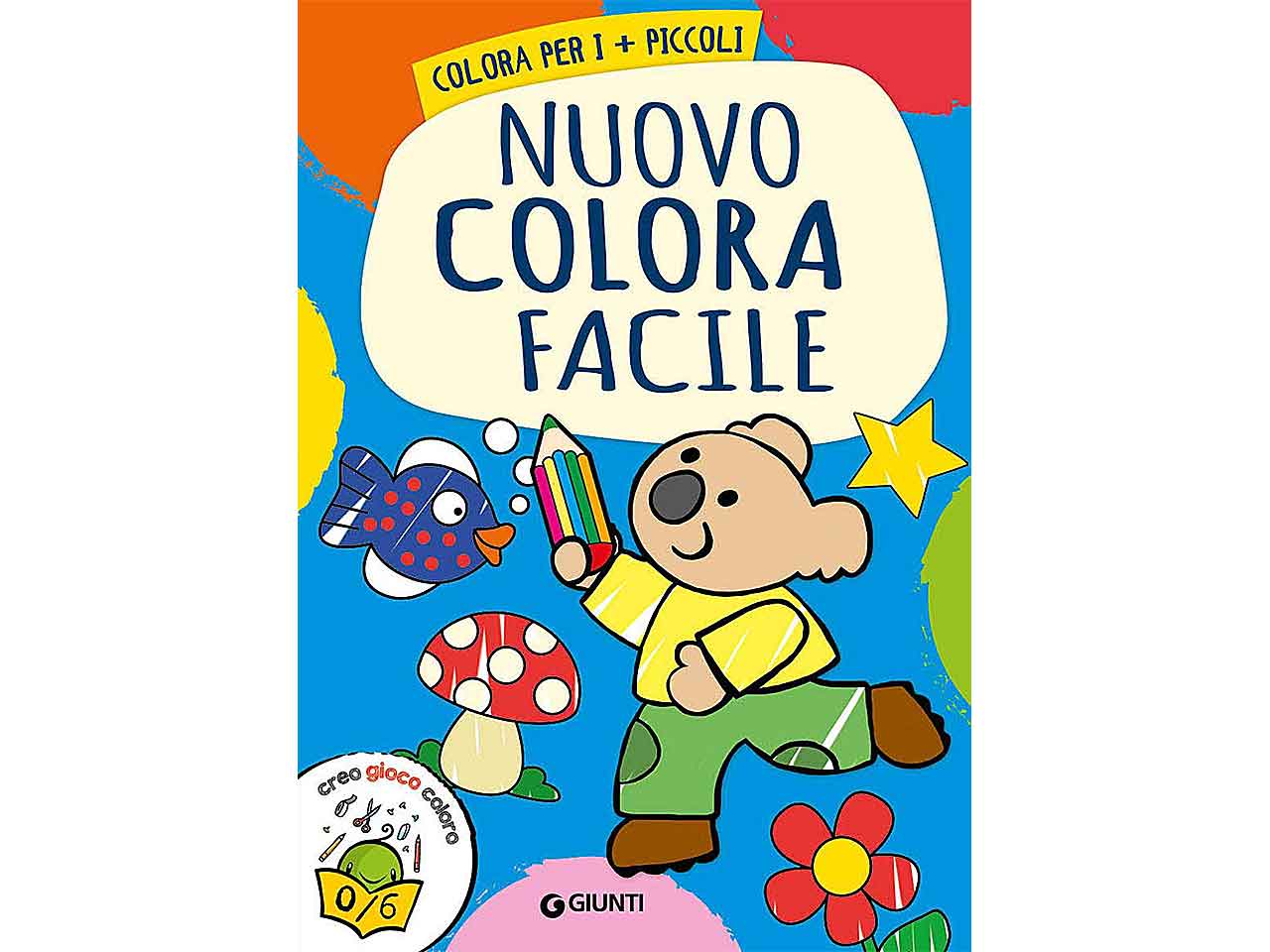 Libro nuovo colora facile