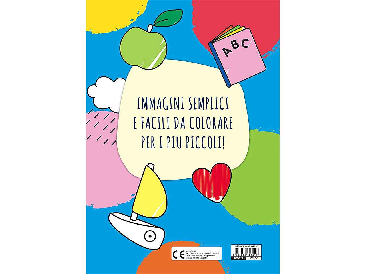 Libro nuovo colora facile