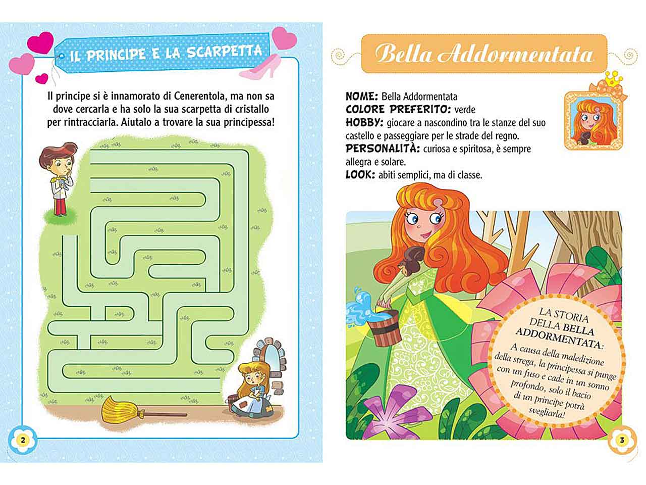 libro principesse attacca-stacca