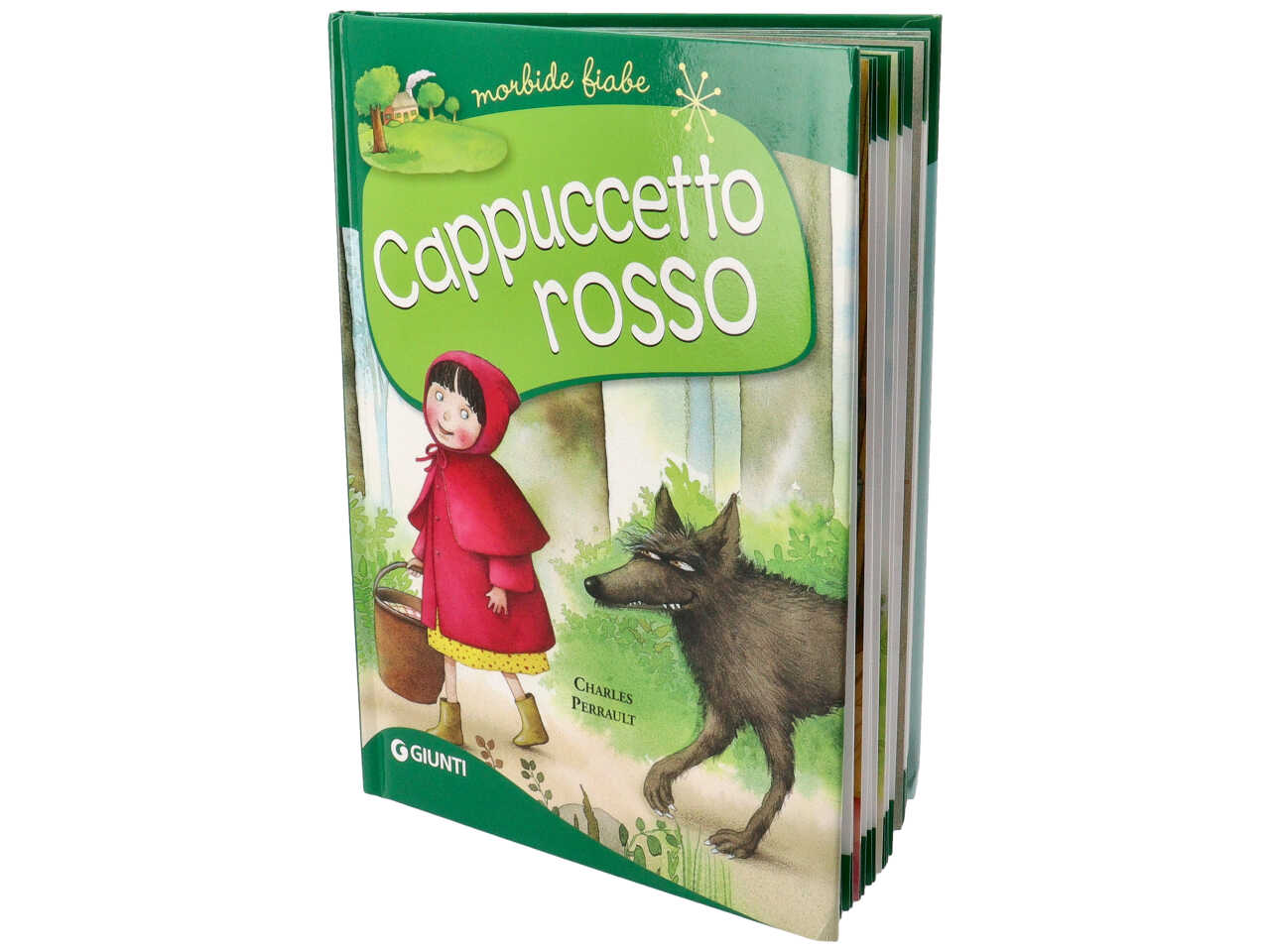 Libro morbide fiabe cappuccetto