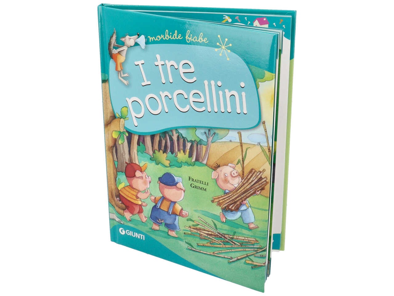 Libro morbide fiabe tre porcellini