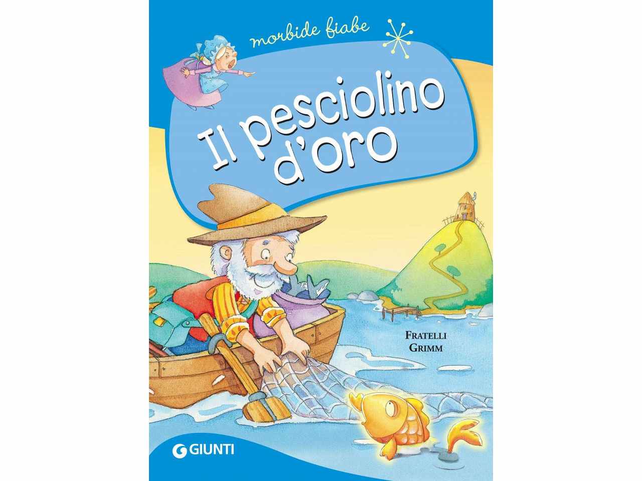 libro morbide fiabe pesciolino d'oro