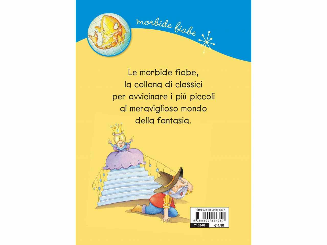 libro morbide fiabe pesciolino d'oro
