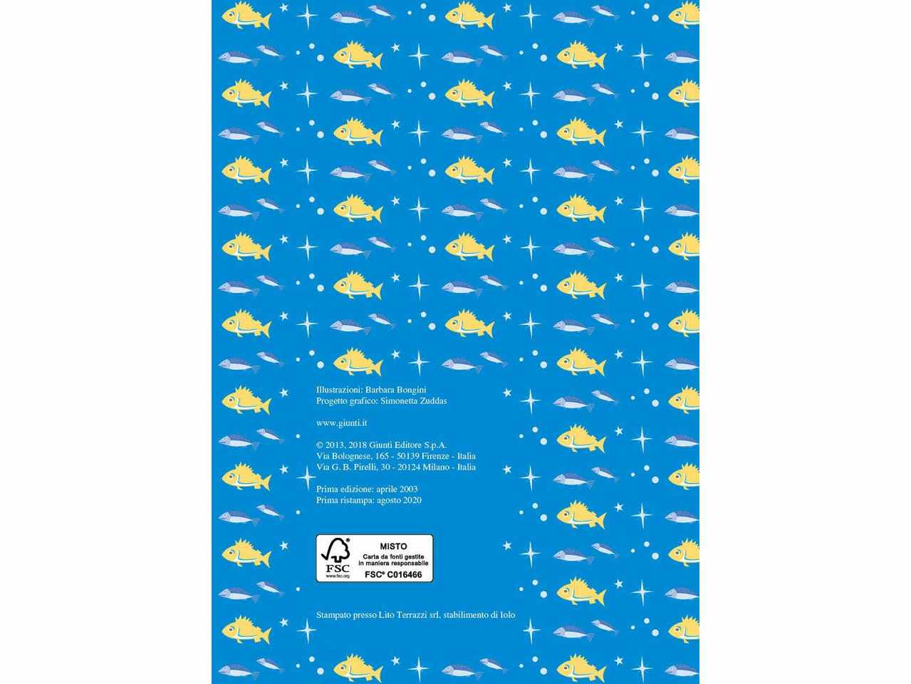 libro morbide fiabe pesciolino d'oro