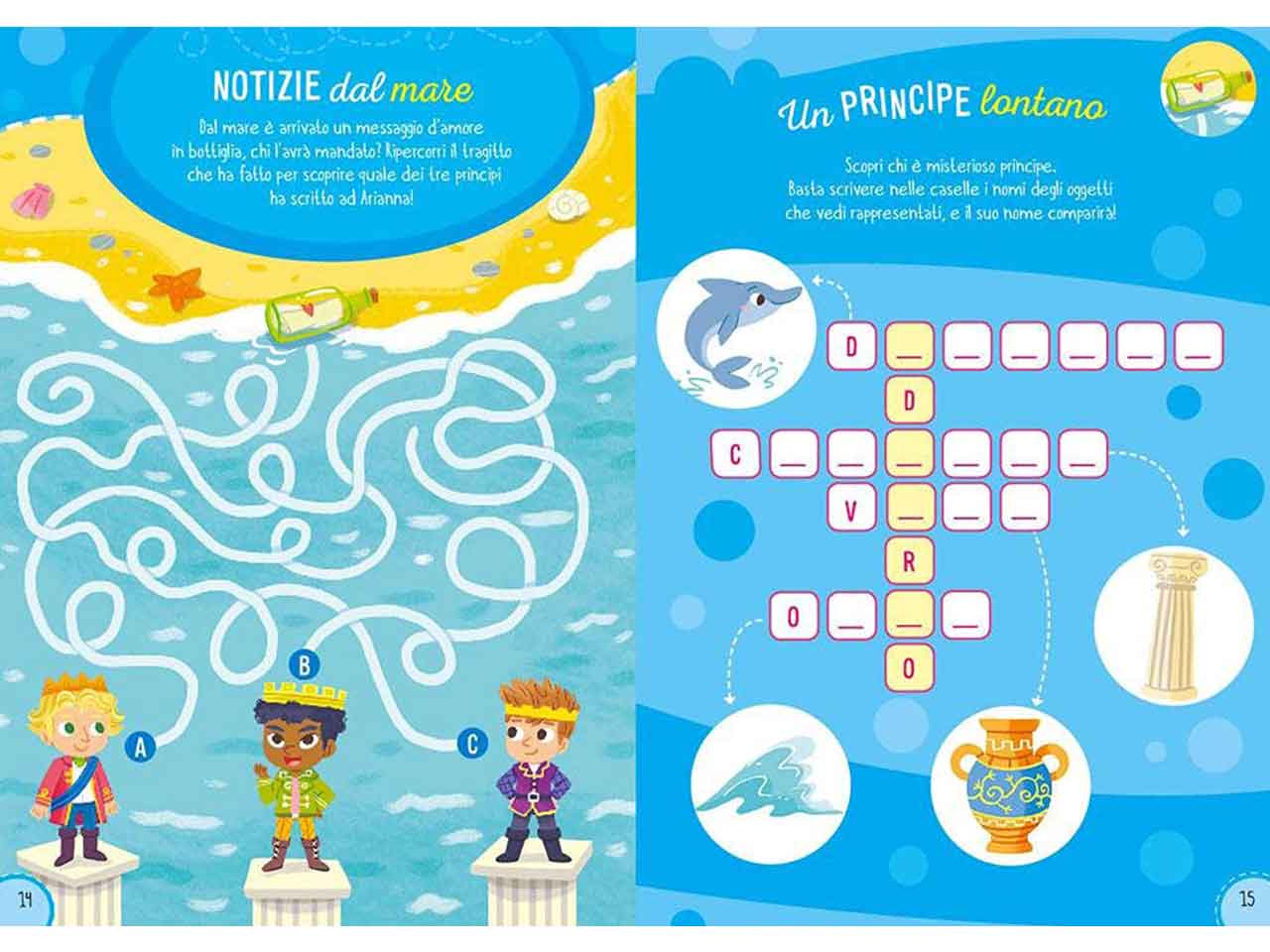 Libro labirinti principesse 76816y
