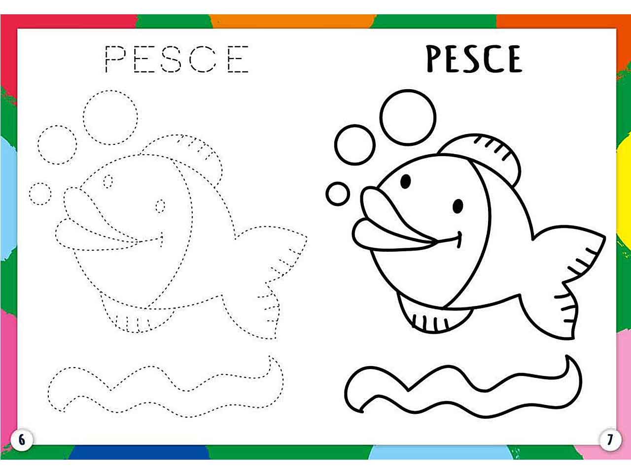Libro colora facile animali