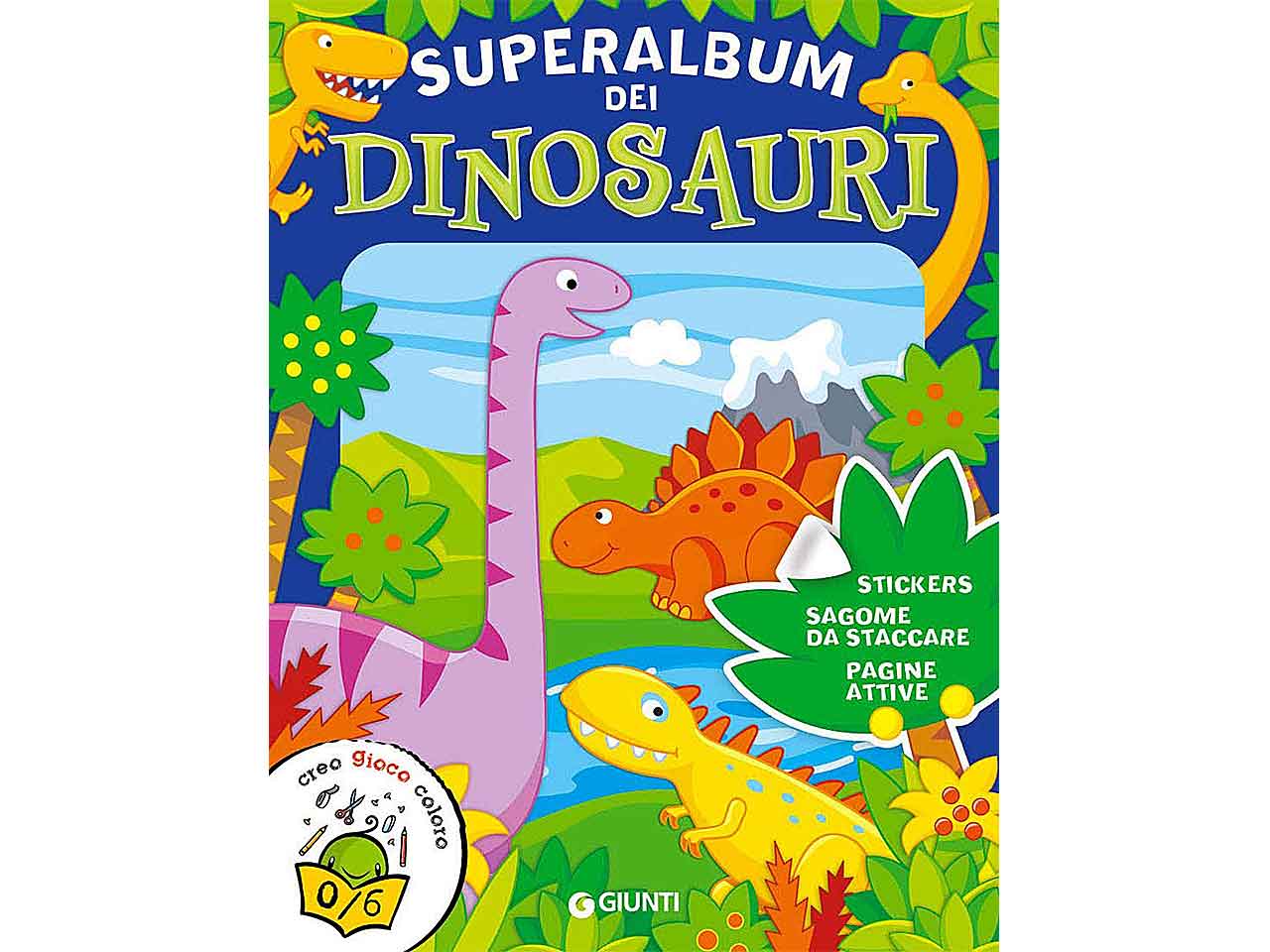 Libro superalbum dei dinosauri