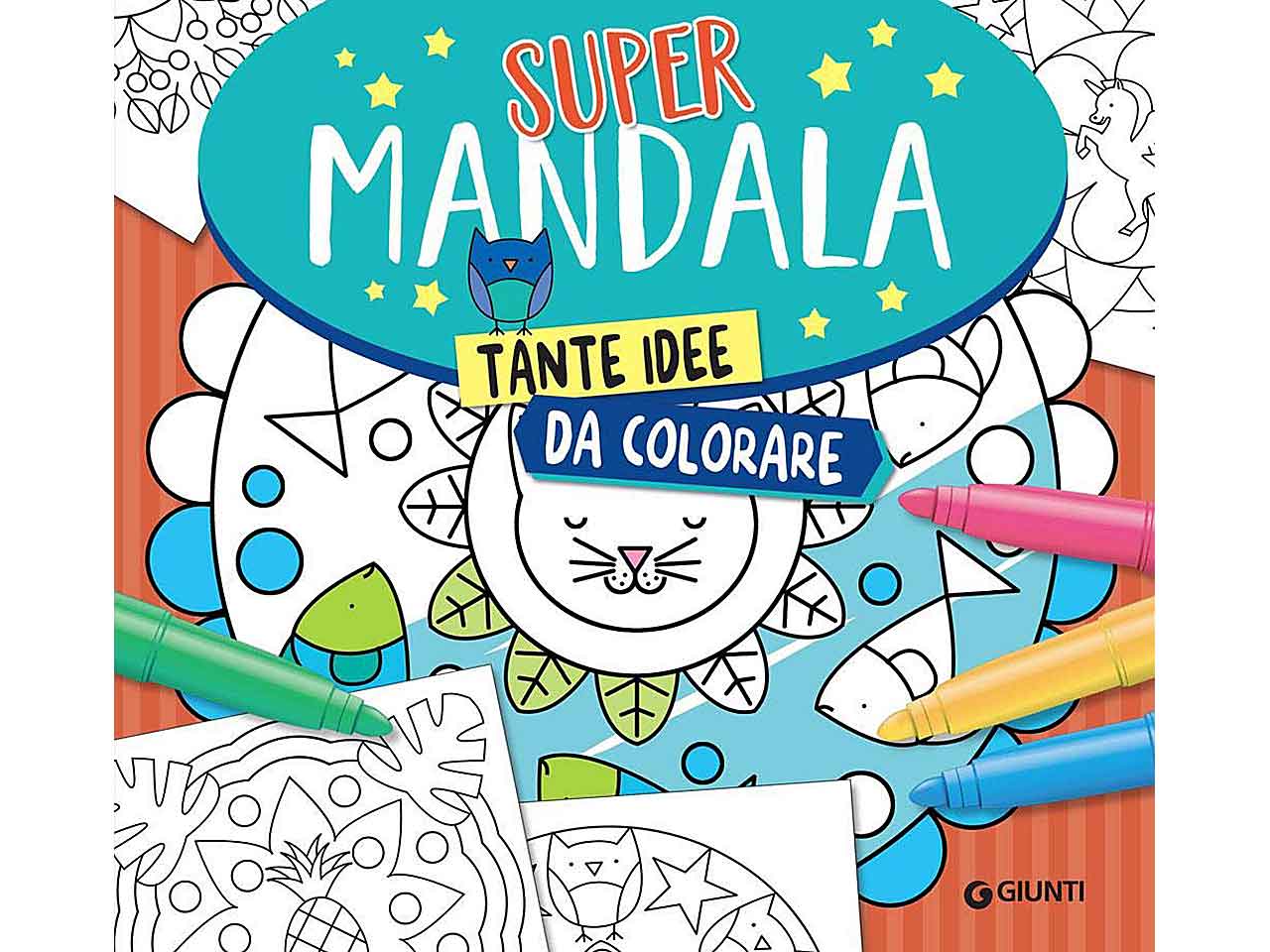 Libro super mandala da colorare