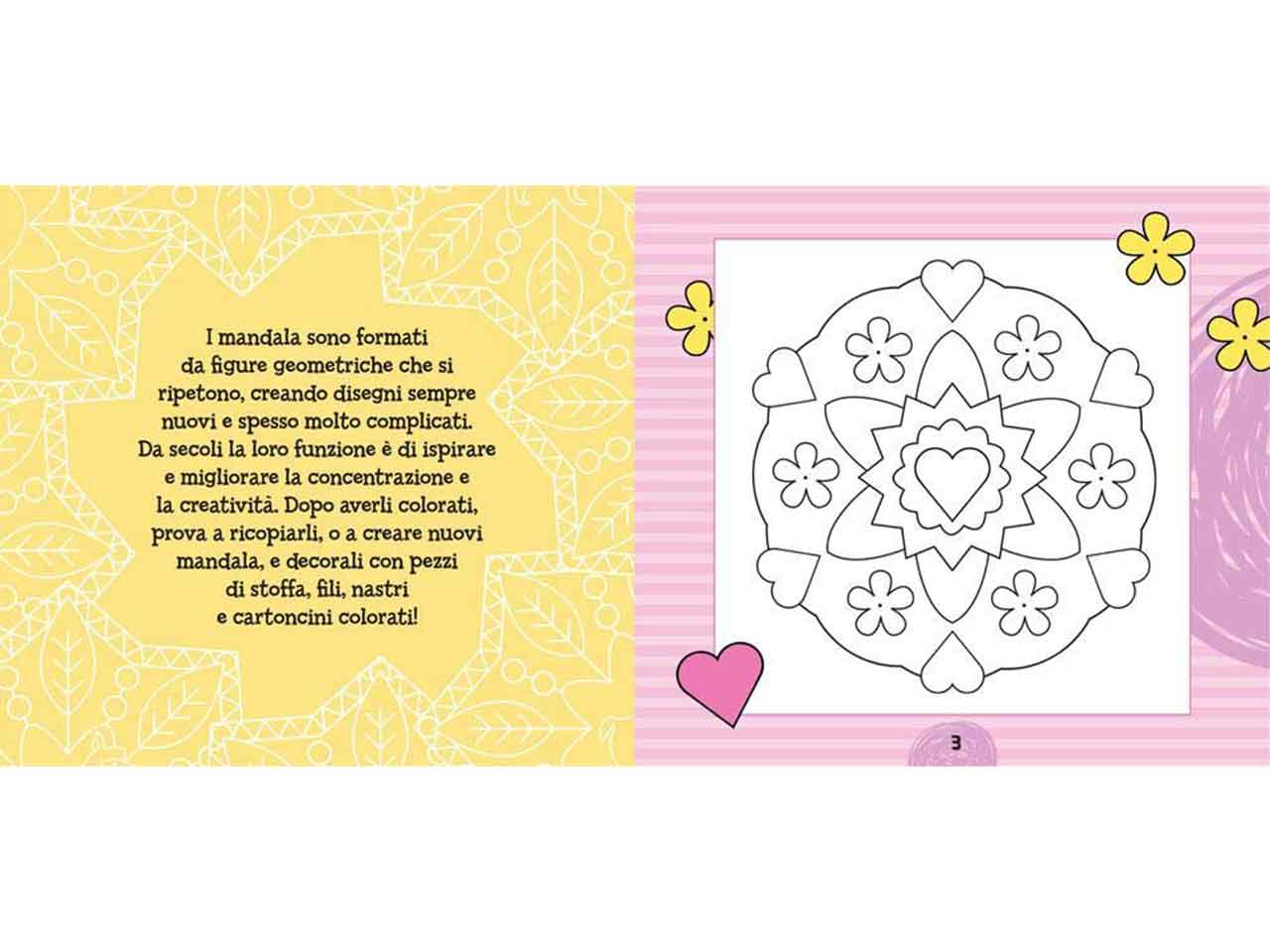 Libro super mandala da colorare