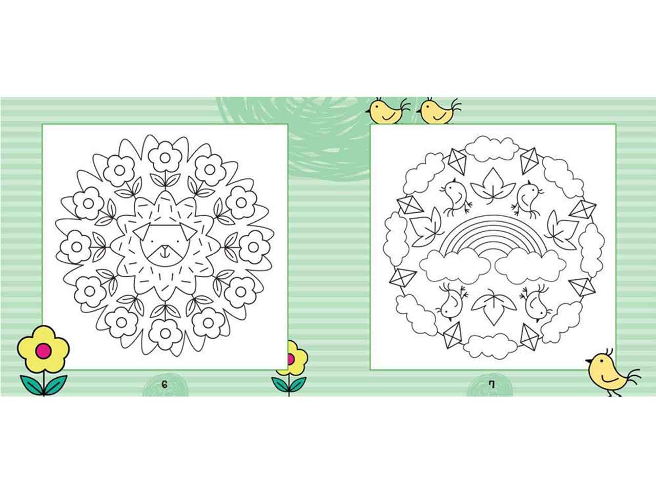 Libro super mandala da colorare