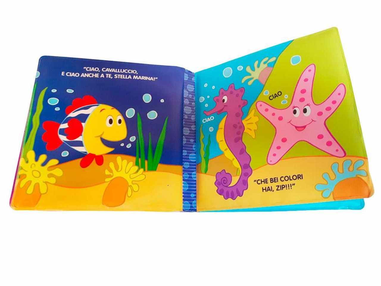 Libro libri bagno pesciolino