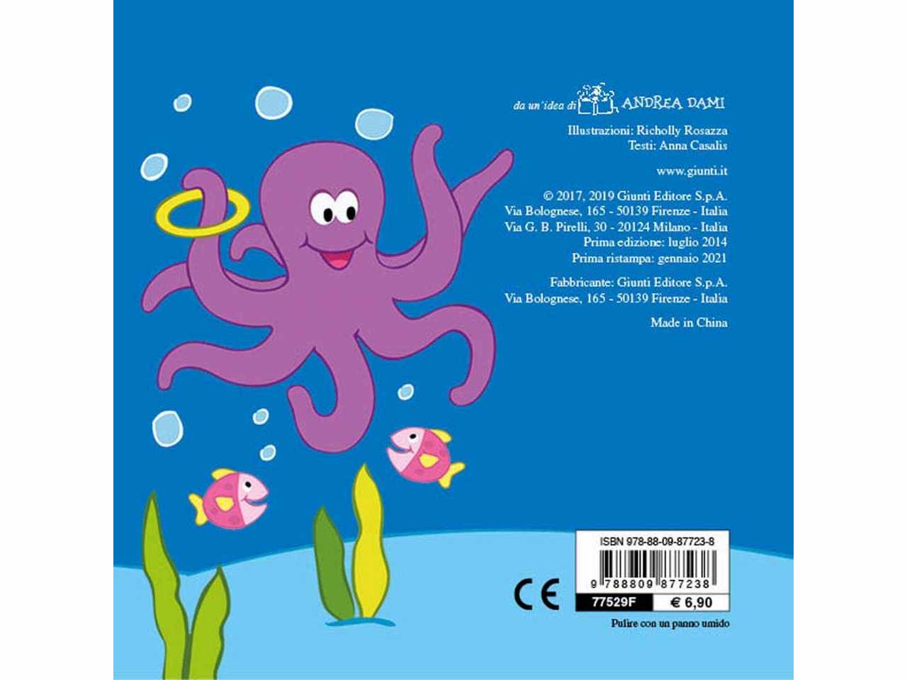 Libro libri bagno poldo polpo