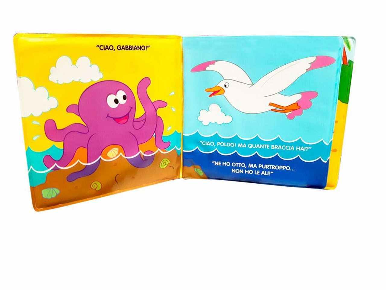 Libro libri bagno poldo polpo