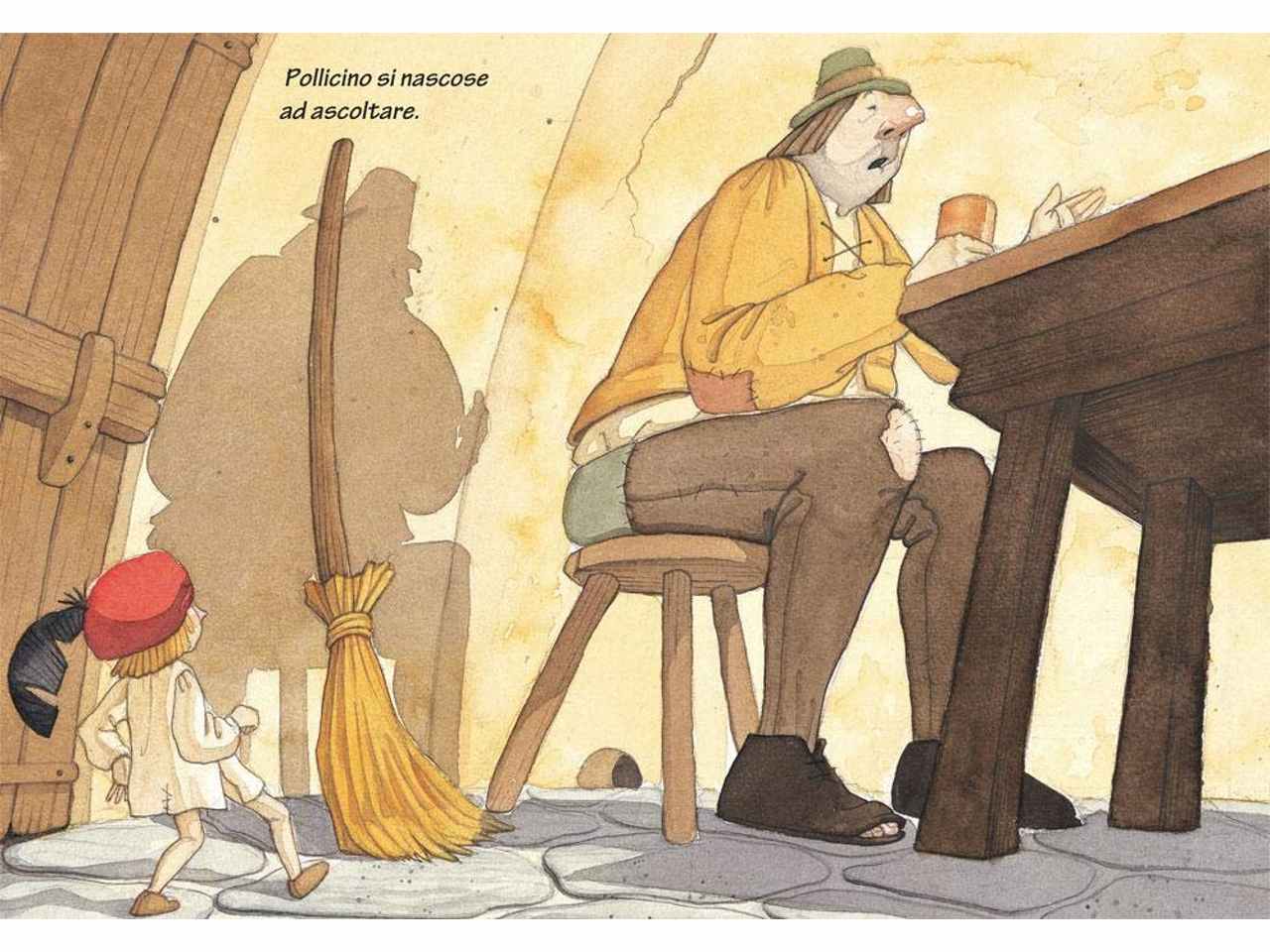 Libro morbide fiabe pollicino